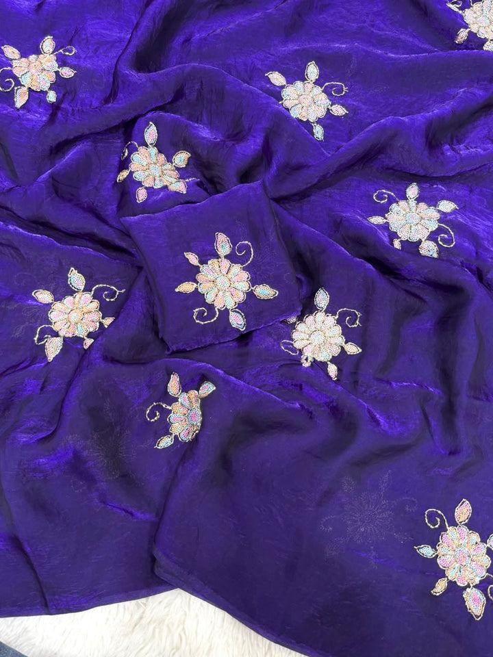 Eyes on Me Fancy Silk Saree
