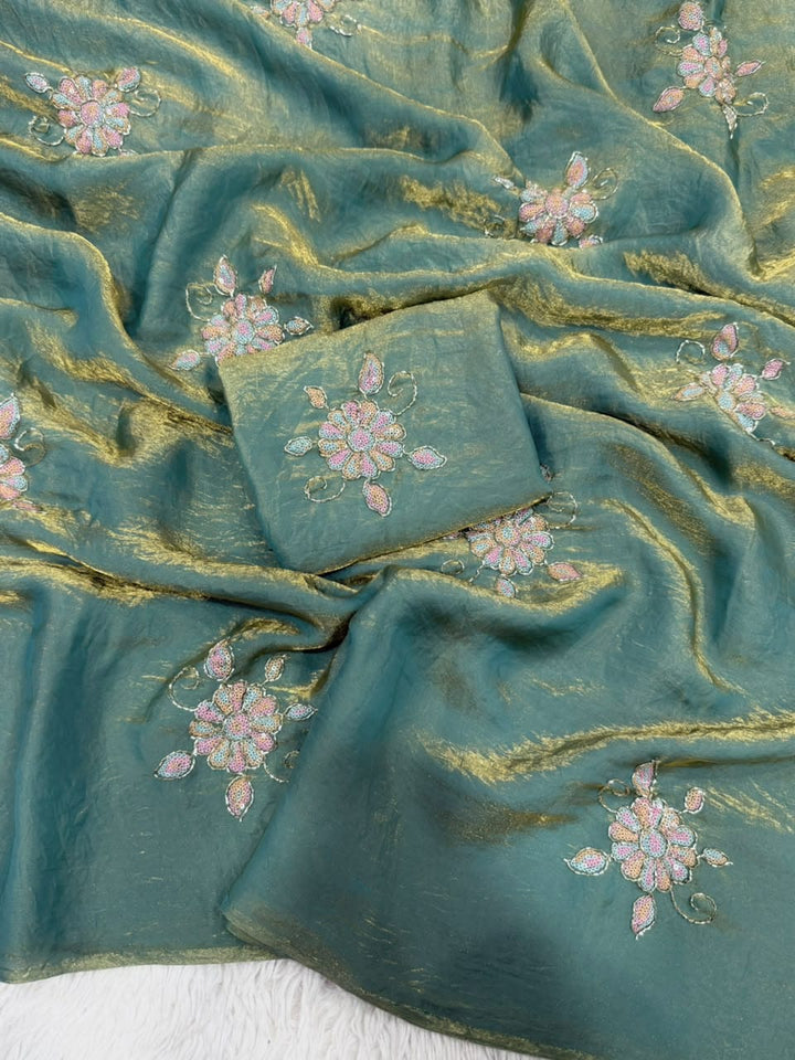 Eyes on Me Fancy Silk Saree