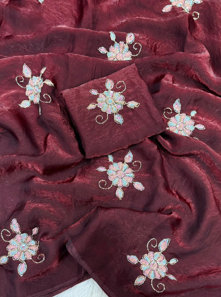 Eyes on Me Fancy Silk Saree