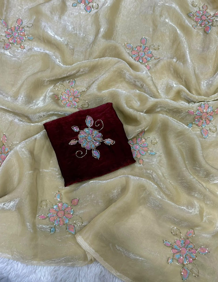 Eyes on Me Fancy Silk Saree