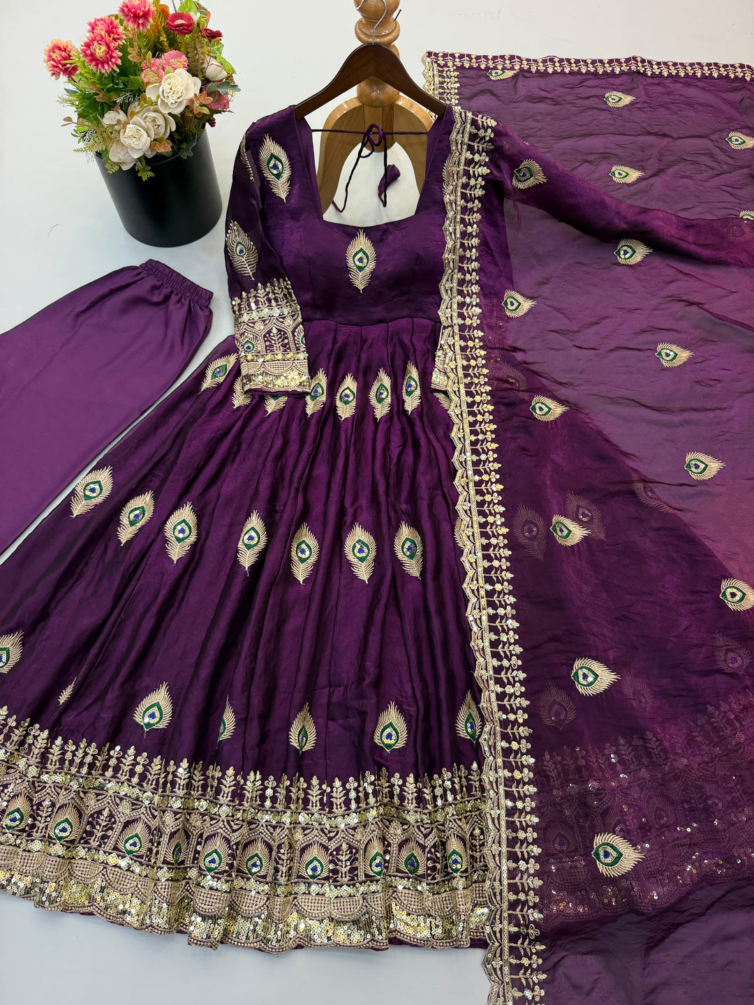 Mor Pankh Royale Gown Set