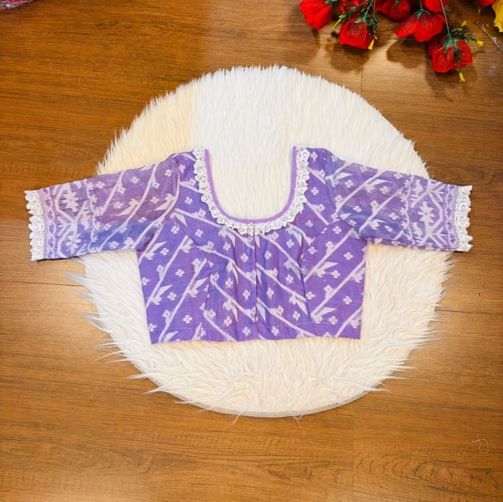 🌸Vrinda Vani Jamdani Blouse 🌸