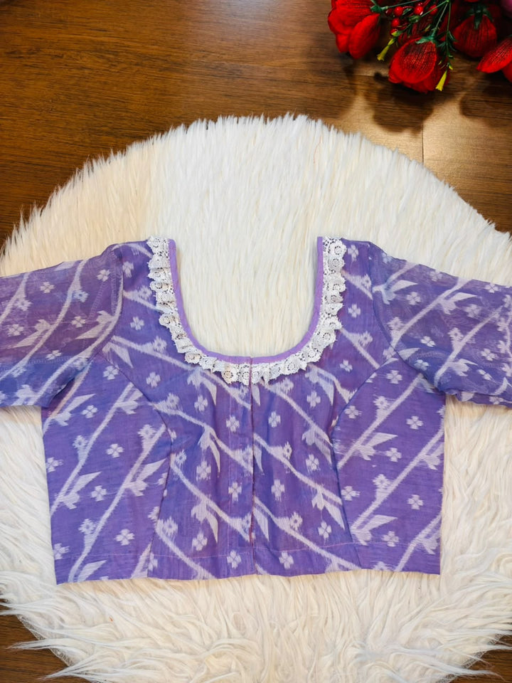 🌸Vrinda Vani Jamdani Blouse 🌸