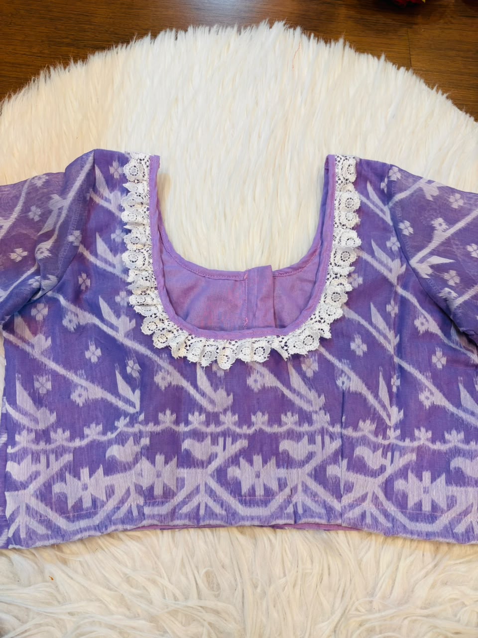 🌸Vrinda Vani Jamdani Blouse 🌸