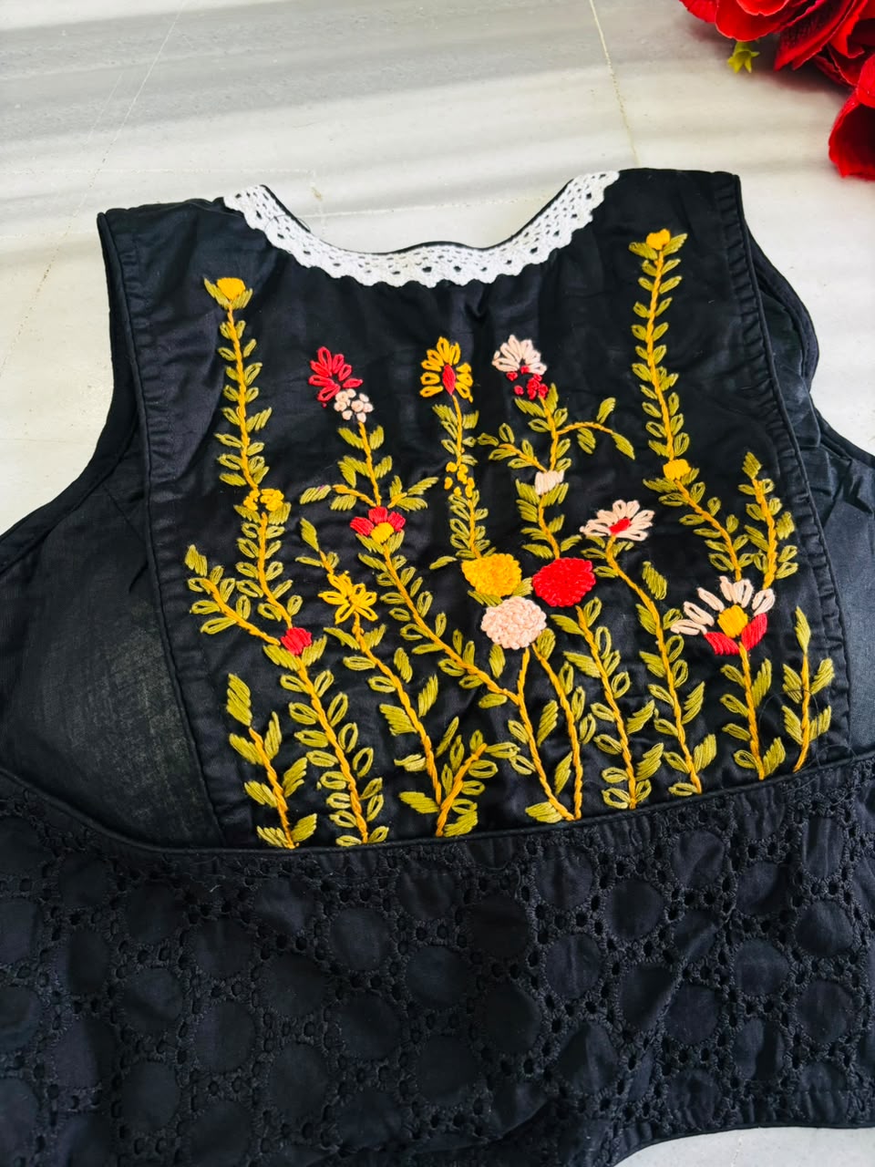 Mystic Lace Work - Designer Blouse