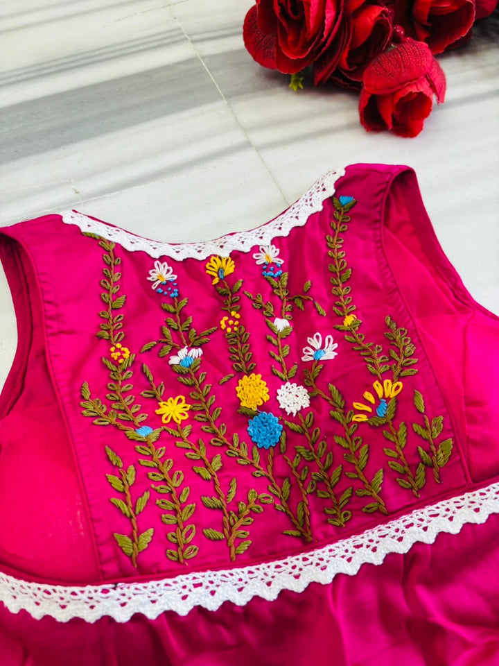Magical Lace Work - Designer Blouse