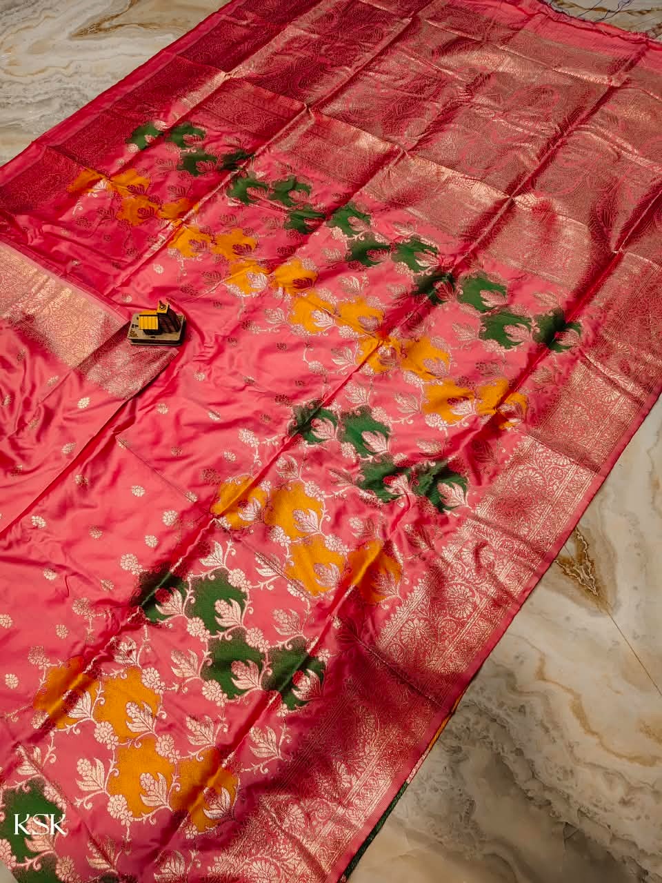 House of Grace Katan Silk Saree