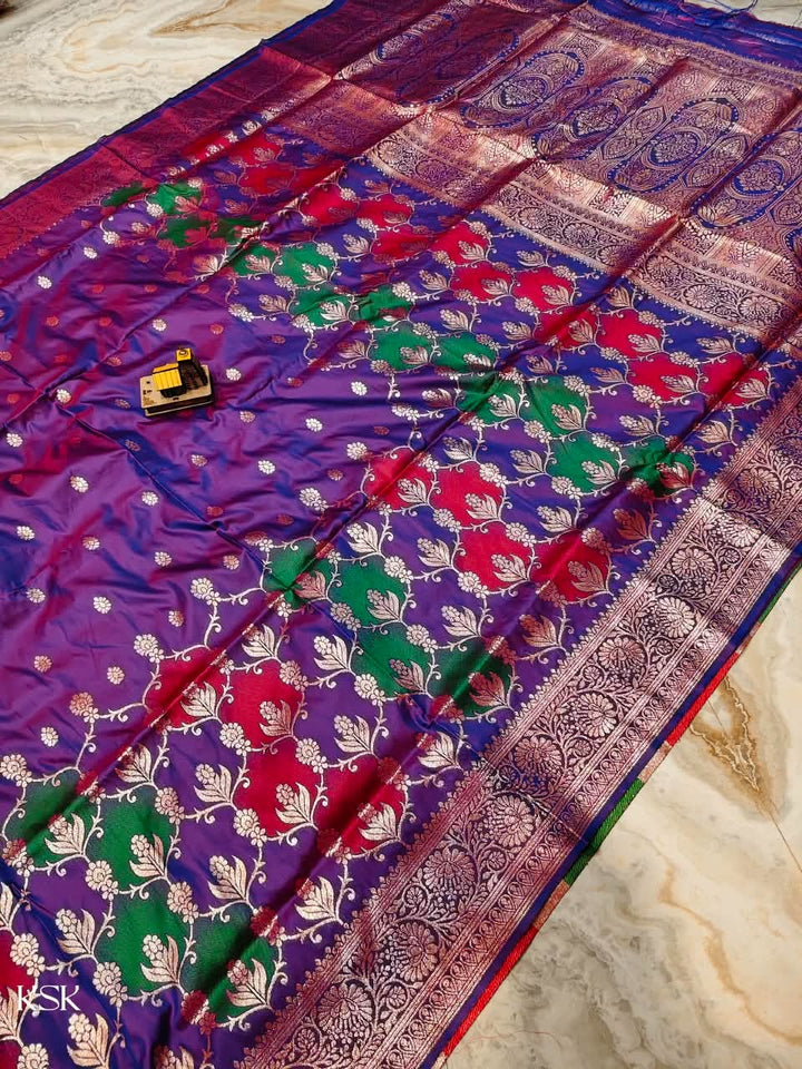 House of Grace Katan Silk Saree