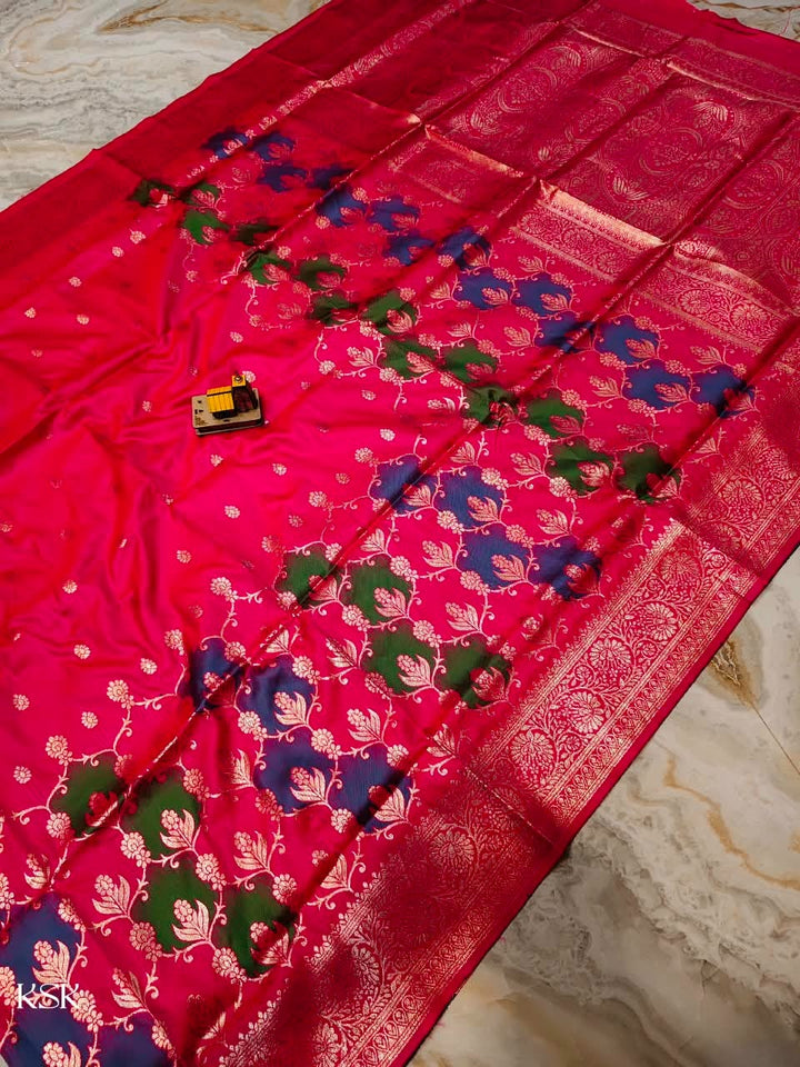 House of Grace Katan Silk Saree