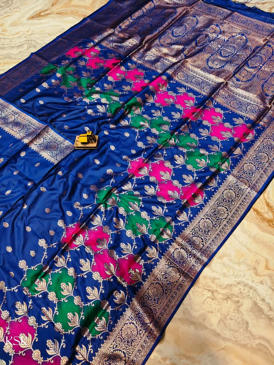 House of Grace Katan Silk Saree