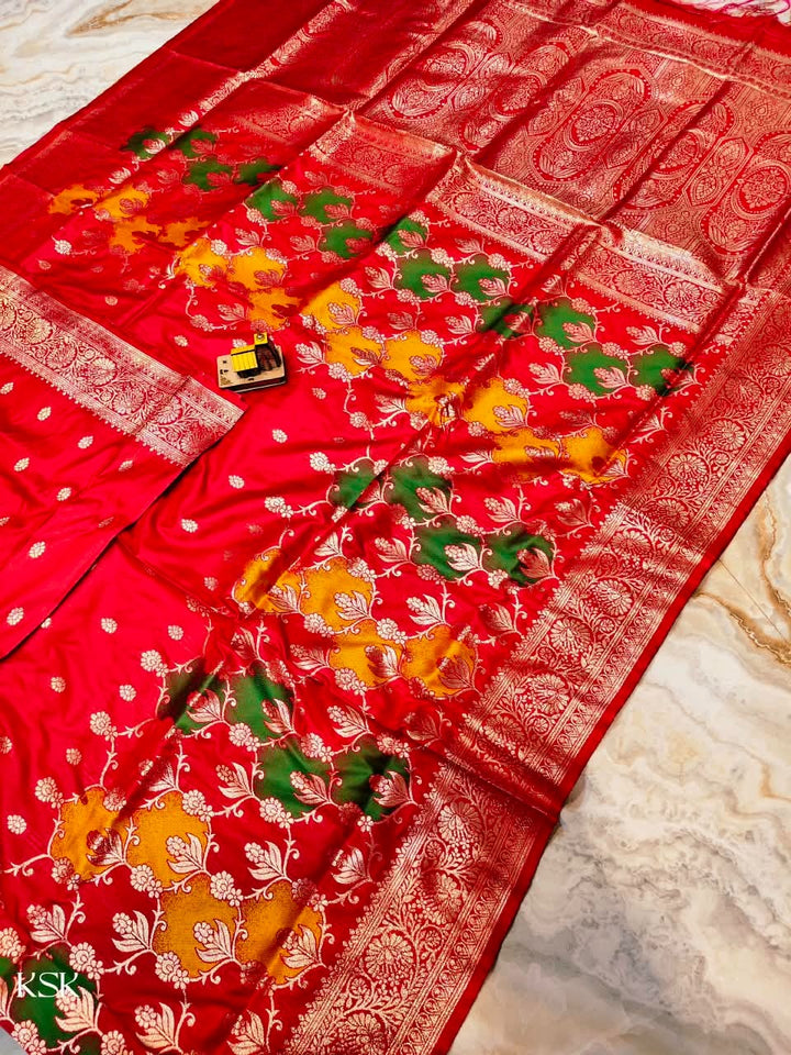 House of Grace Katan Silk Saree