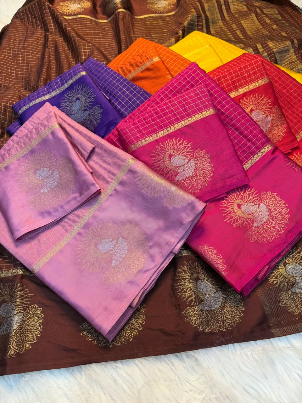 Legacy of Elegance Viscose Crepe Silk Saree