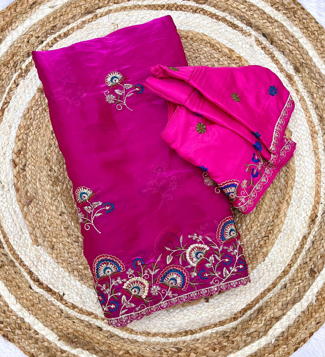 Aurum Affair – Soft Satin Organza Saree