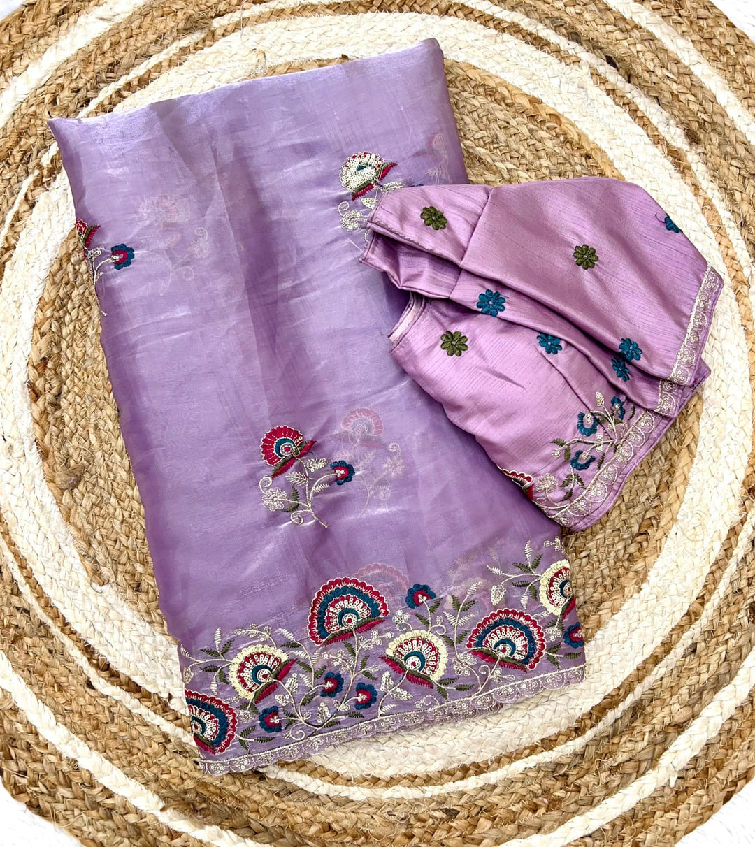 Aurum Affair – Soft Satin Organza Saree