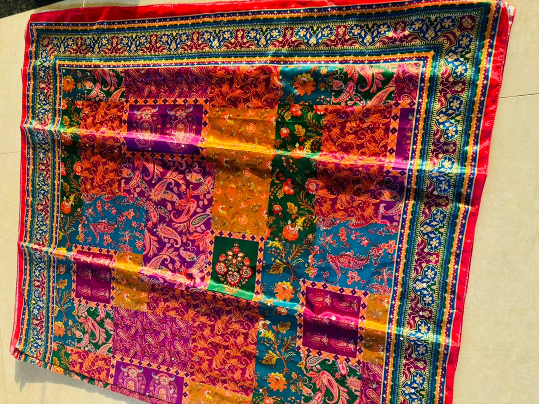 Pretty Obsession Modal Silk Saree With Mirror Work