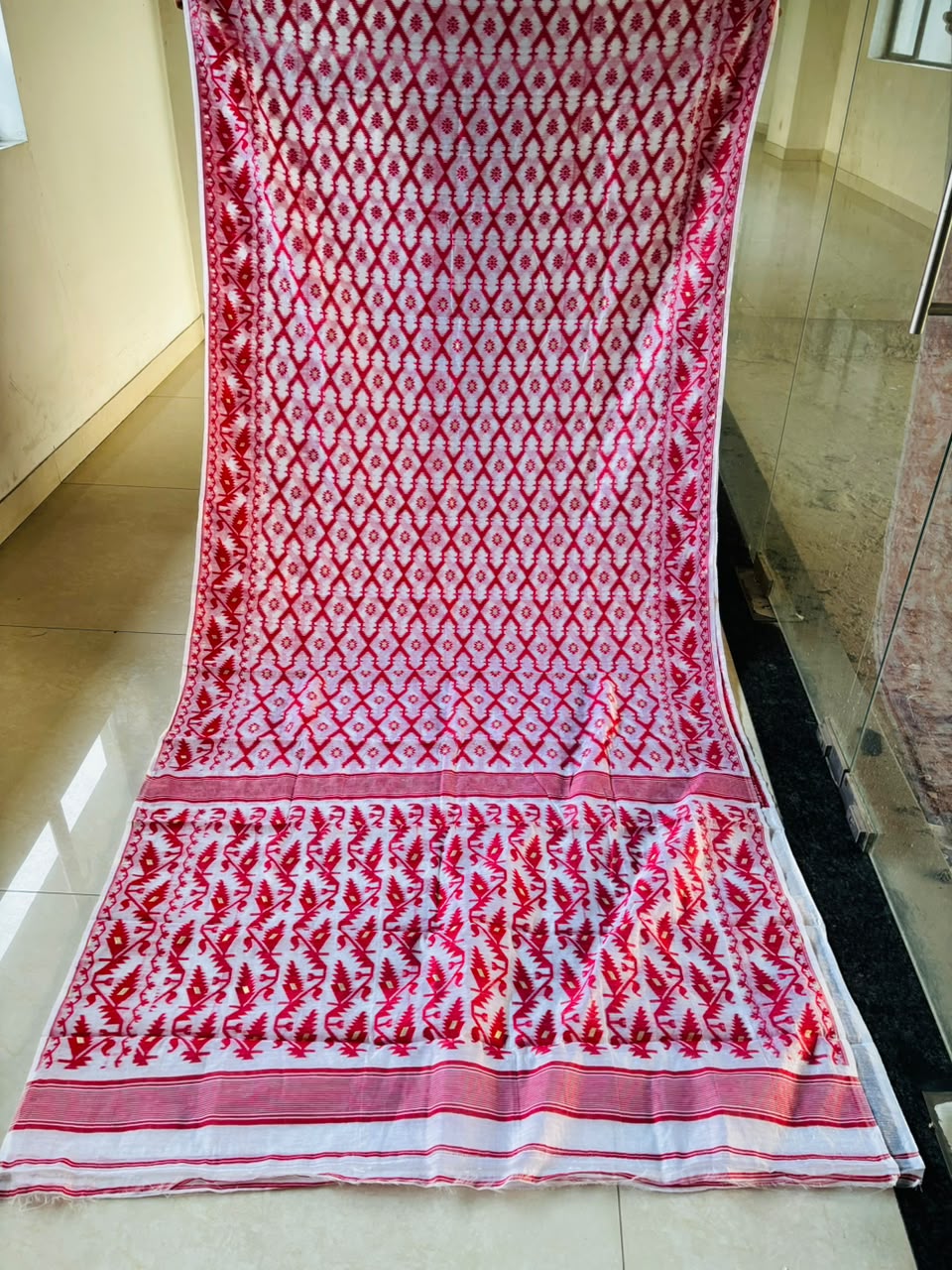 Neel Komol ( নীল কমল )Bengal Jamdani Saree