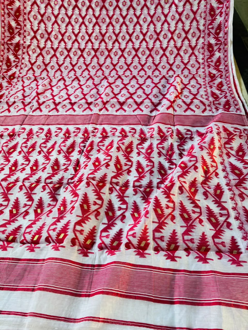Neel Komol ( নীল কমল )Bengal Jamdani Saree
