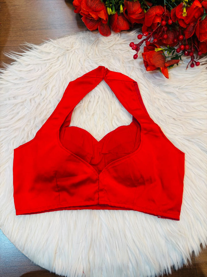 Fearless Femme Designer Fancy Silk  Blouse