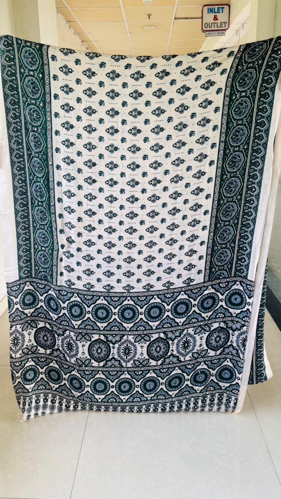 Pretty Obsession Modal Silk Saree With Mirror Work
