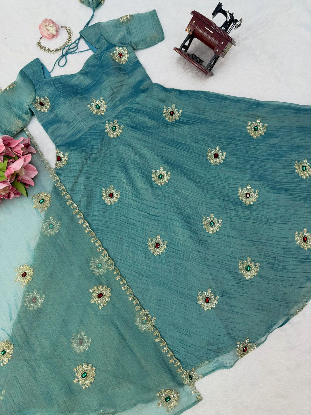 Glowish Glam Gown Set