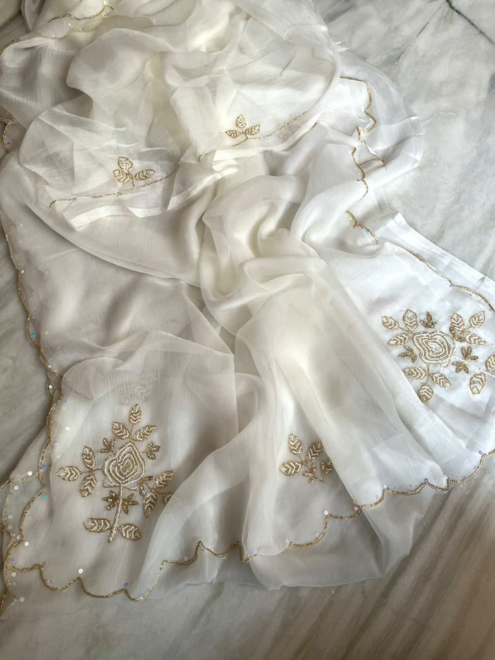 Wink of Love Chiffon Saree