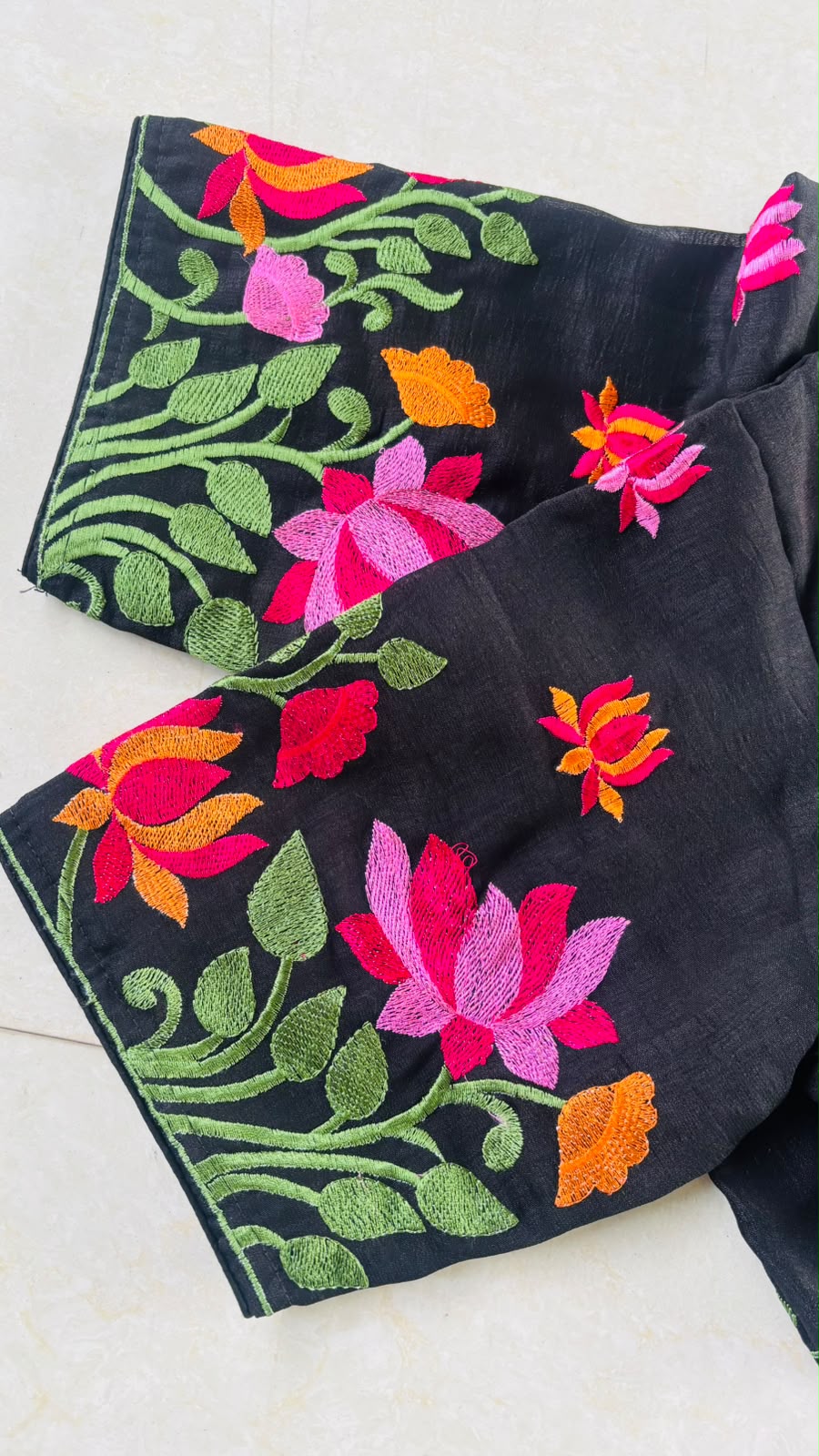 Lost in Lotus  -Designer Blouse