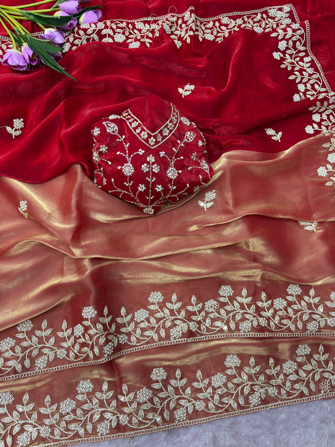 Be My Universe Fancy Silk Saree