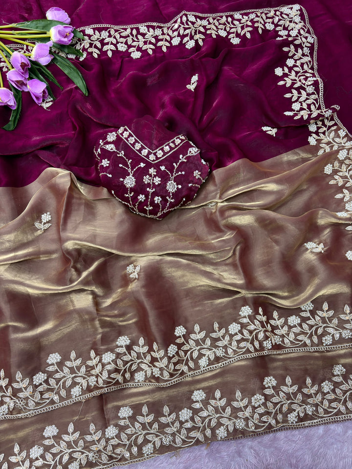 Be My Universe Fancy Silk Saree