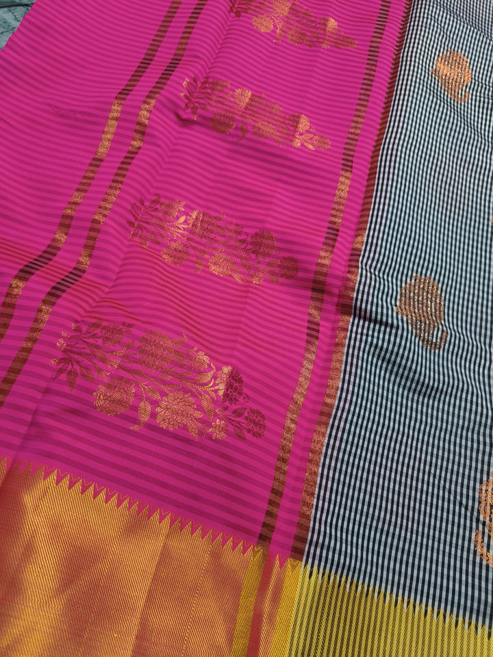 Shubh Shringar Banarasi Semi Katan Silk Saree