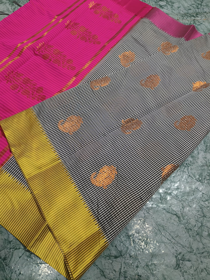 Shubh Shringar Banarasi Semi Katan Silk Saree