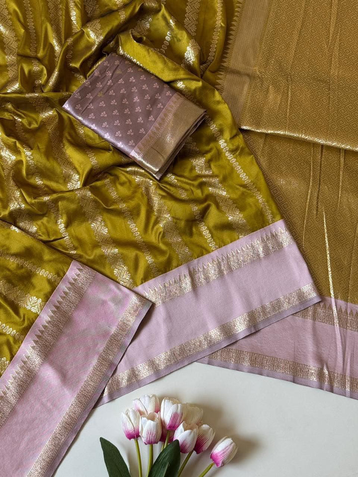 Prem Bandhan Silk Jacquard Weaving Saree