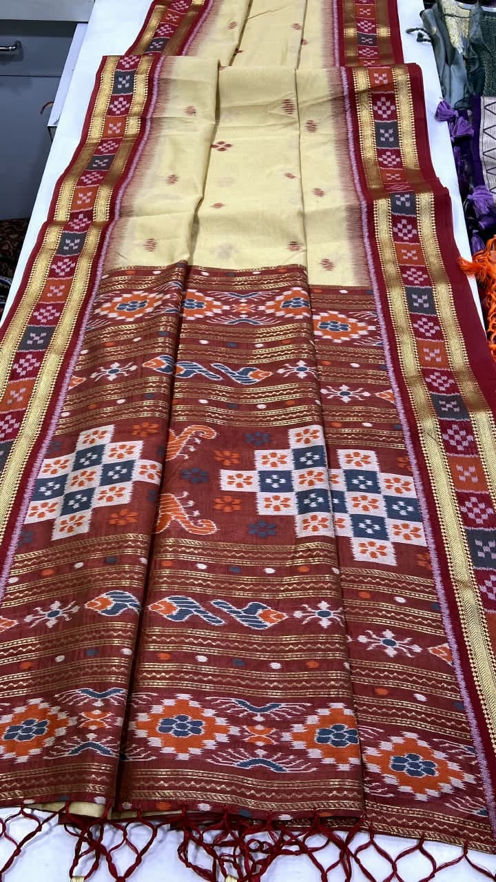 A Single Glance Patola Silk Saree