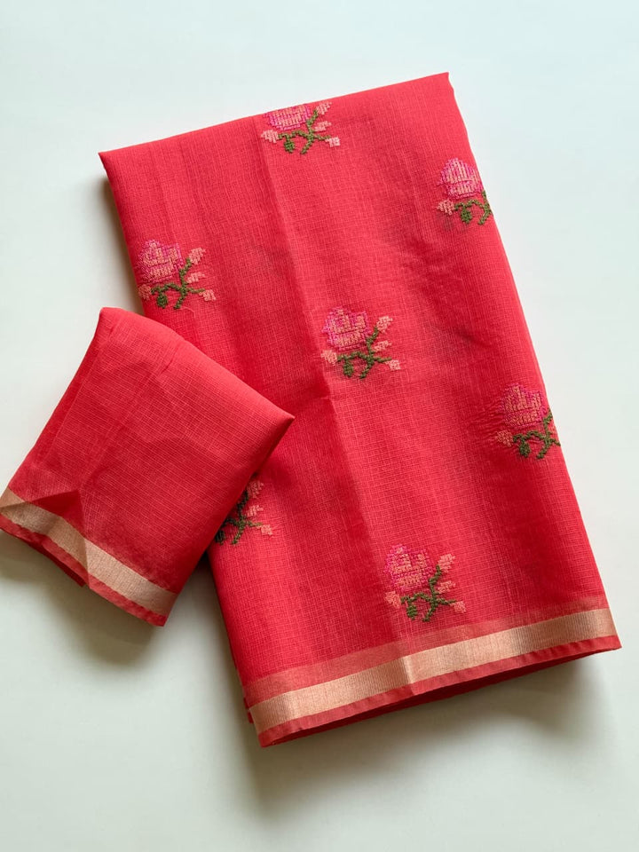 Rang-e-Mohabbat Dola Silk Saree