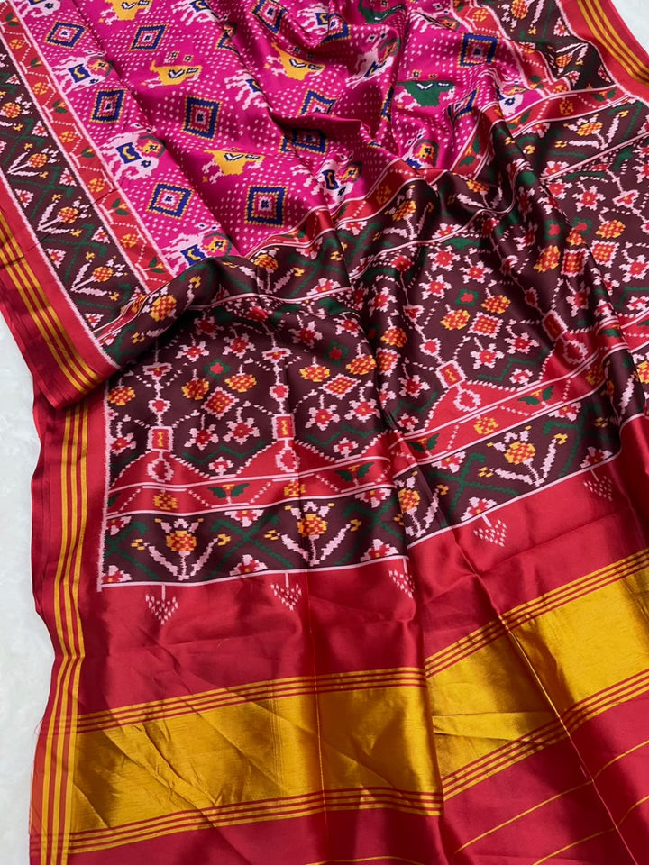 Naman Patola Silk Saree