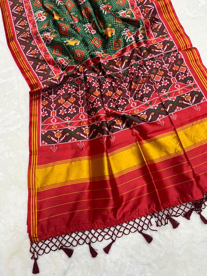 Naman Patola Silk Saree