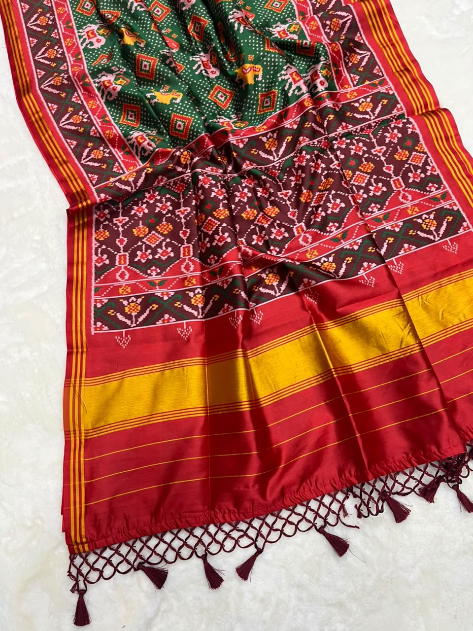 Naman Patola Silk Saree