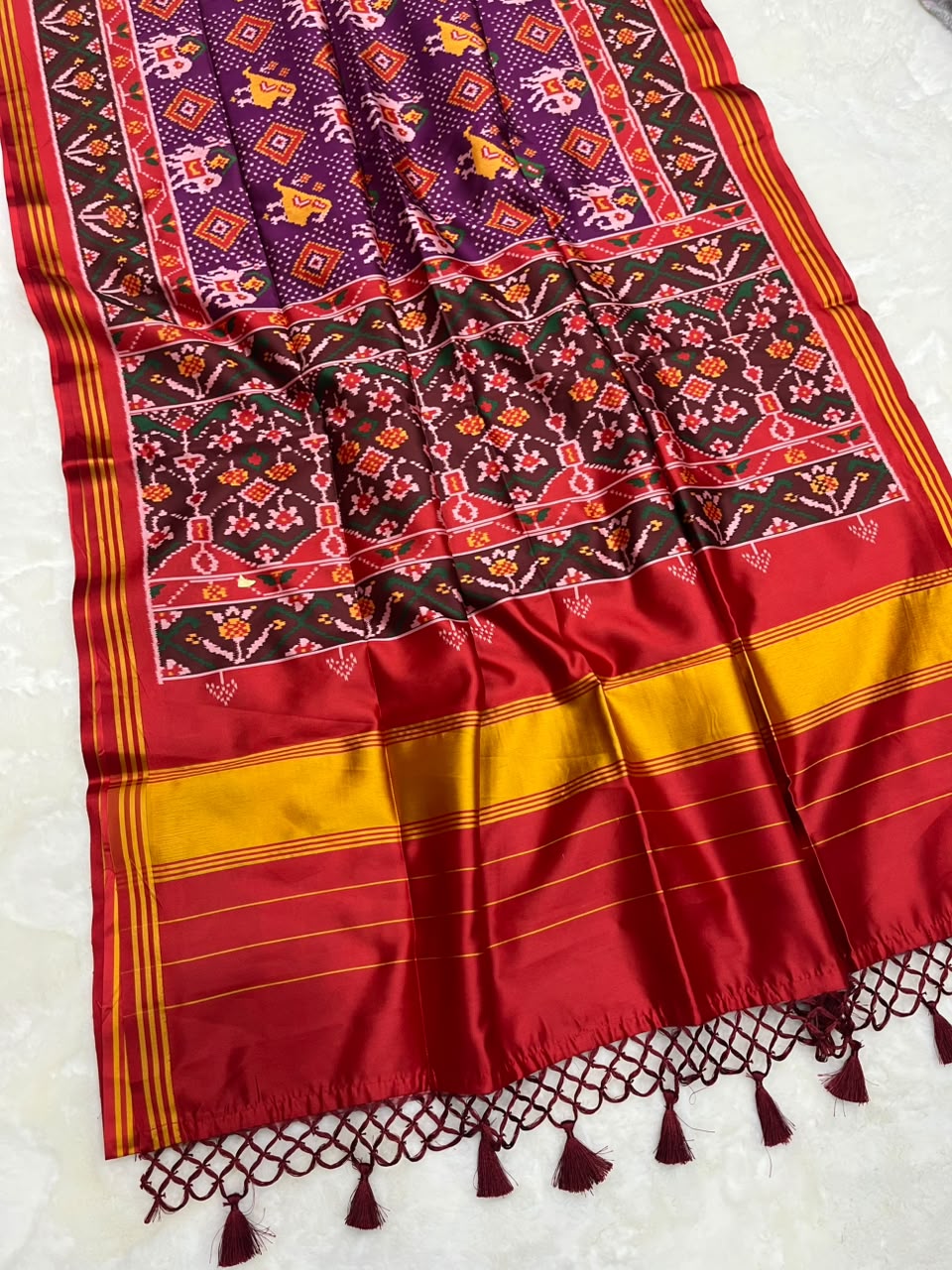 Naman Patola Silk Saree