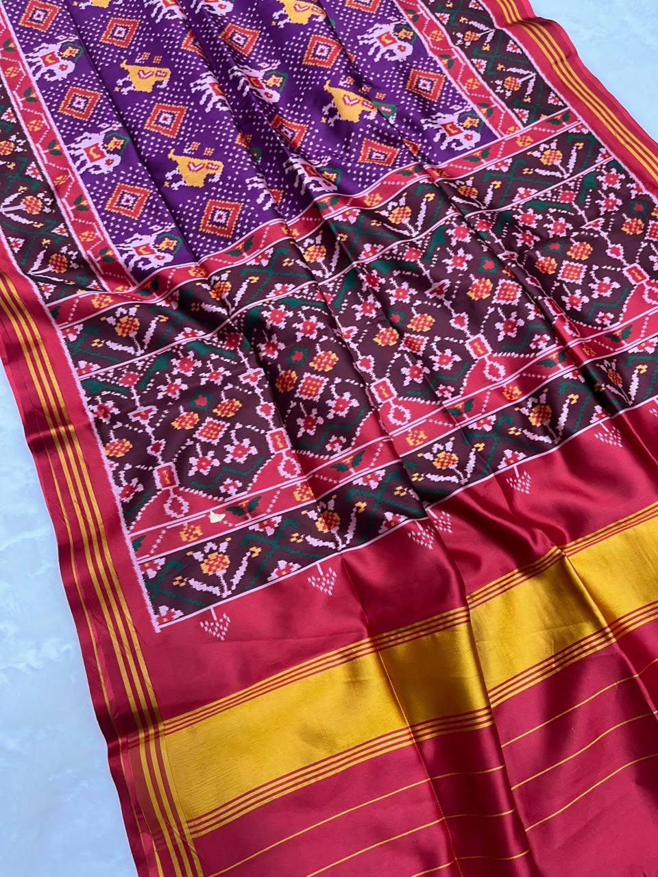 Naman Patola Silk Saree