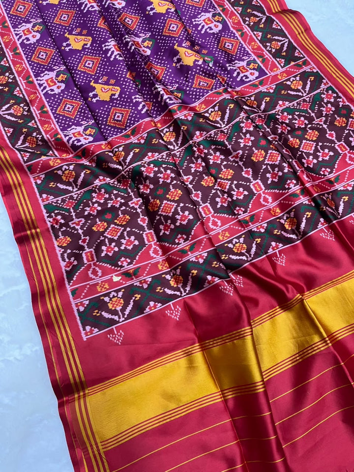 Naman Patola Silk Saree