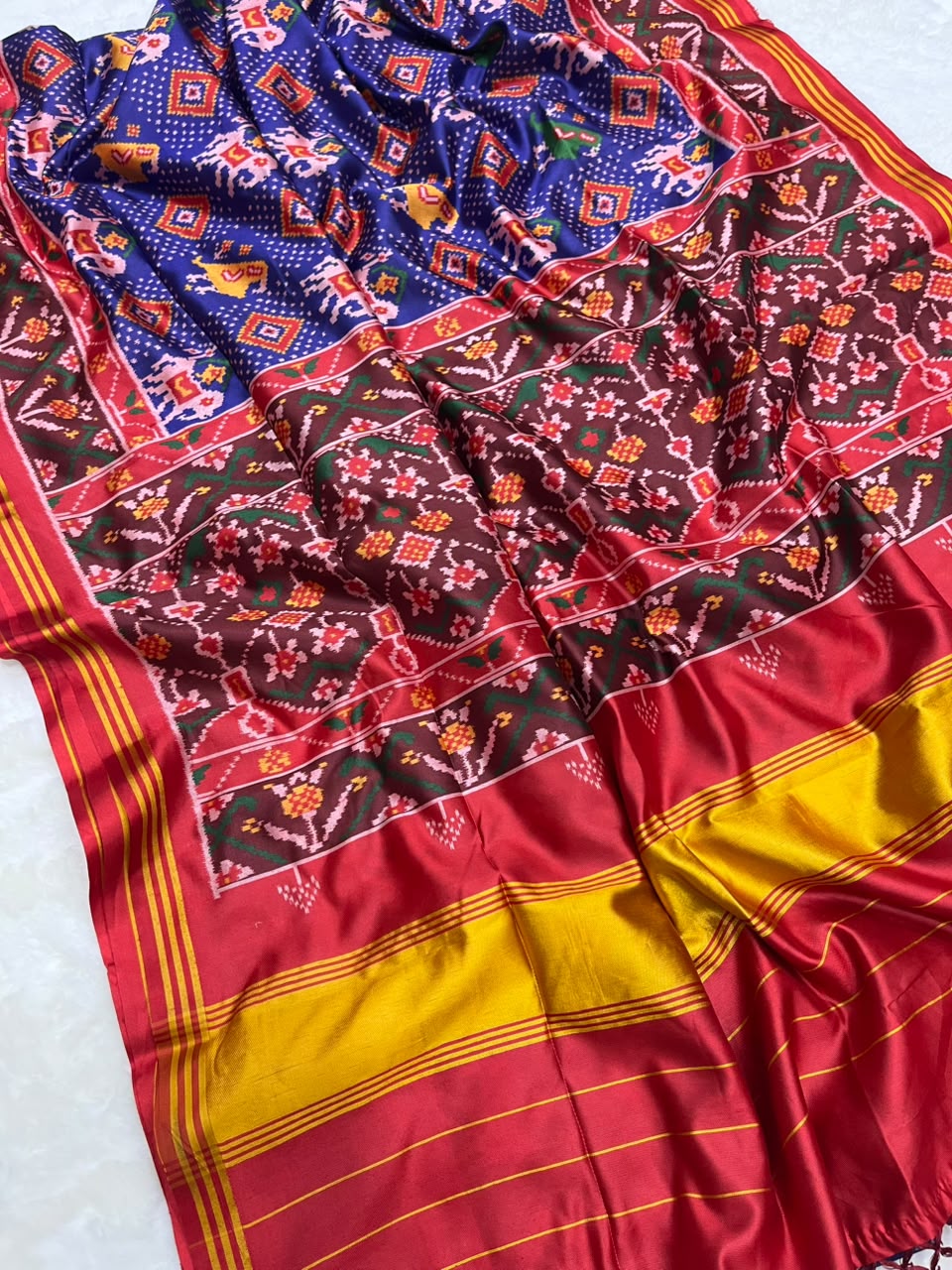 Naman Patola Silk Saree