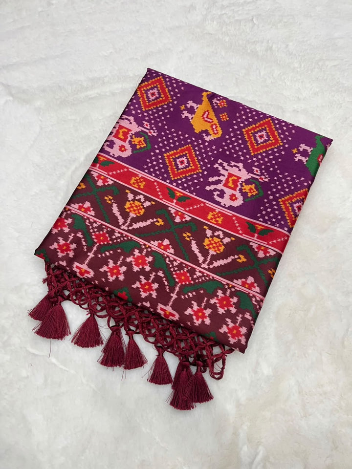 Naman Patola Silk Saree