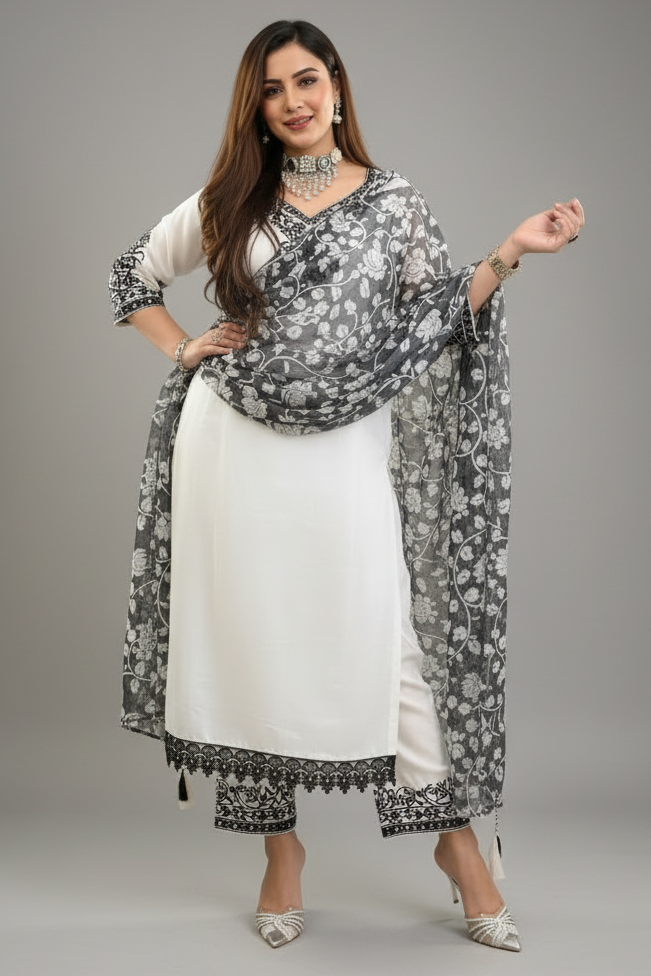 Cherished Moments Cotton Kurti Set