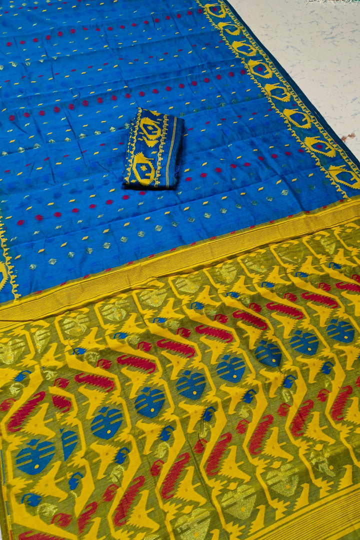 BipraSikha Dhakai Jamdani Saree