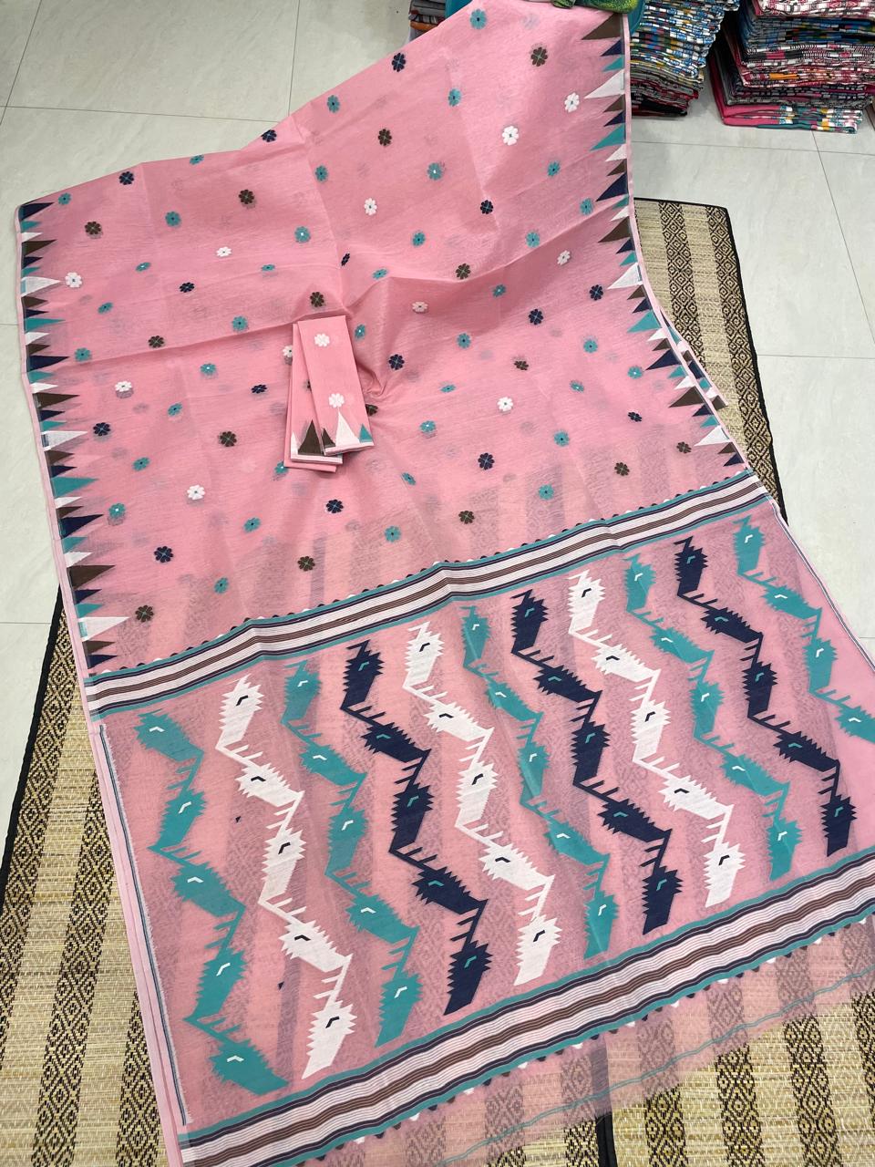 Radharani Dhakai Jamdani Saree