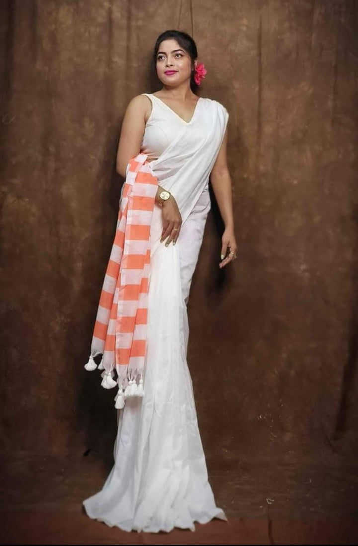 Kishori Khadi Cotton Saree