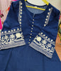 Blue Shell Cotton Coord Set