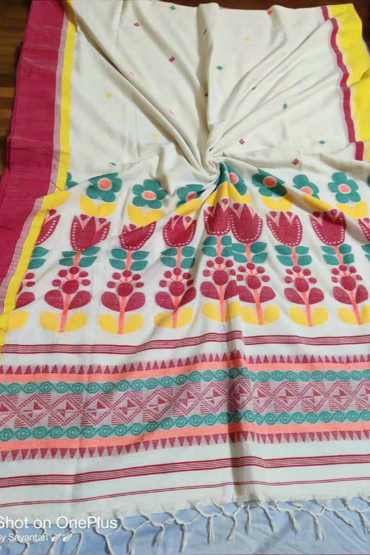 Juthika Handloom Jamdani Saree