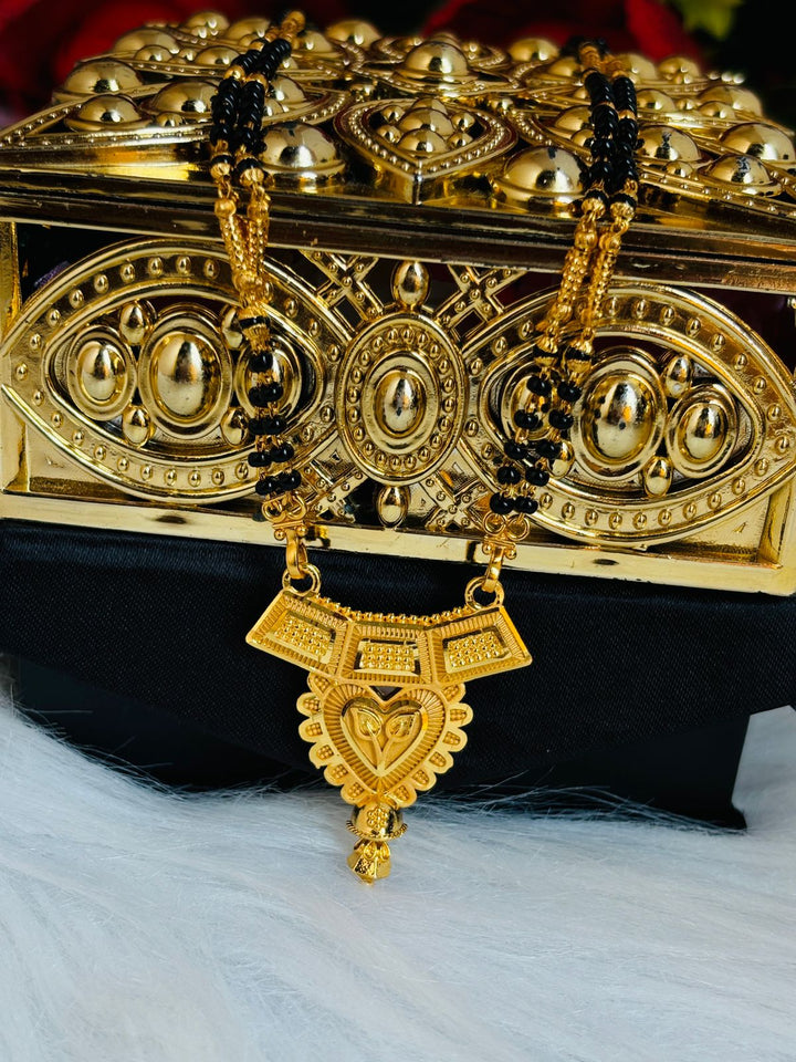 Suhag (Gold Plated Mangal sutra)