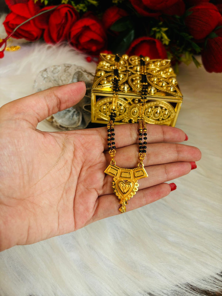 Suhag (Gold Plated Mangal sutra)