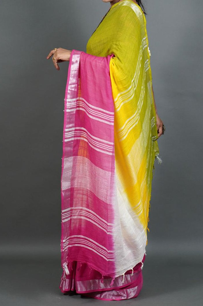 Kiyana -The light Linen Saree